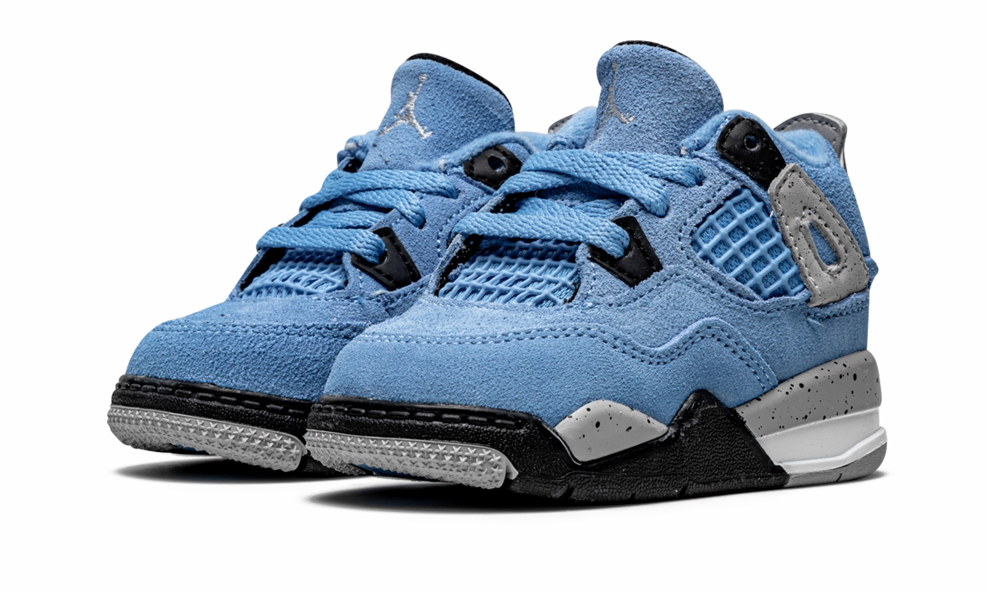 Jordan 4 Retro TD "University Blue" jordan toddler baby shoes