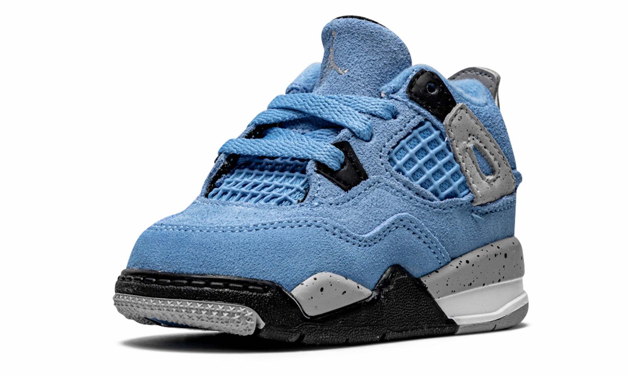 Jordan 4 Retro TD "University Blue" jordan toddler baby shoes