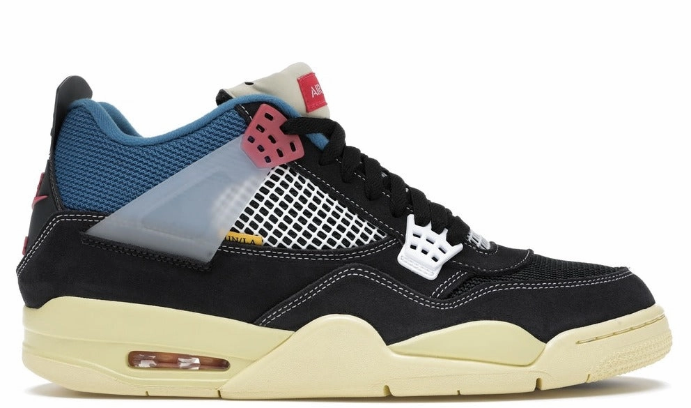 Jordan 4 Retro Union Off Noir Air Jordan signature sneakers in bold colorways