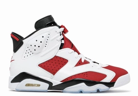 Jordan 6 Retro Carmine (2021) (WORN) Air Jordan signature sneakers in bold colorways
