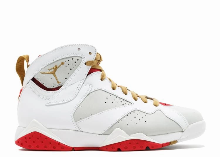 Jordan 7 Retro Hare YOTR (2011) (WORN) Air Jordan signature sneakers in bold colorways