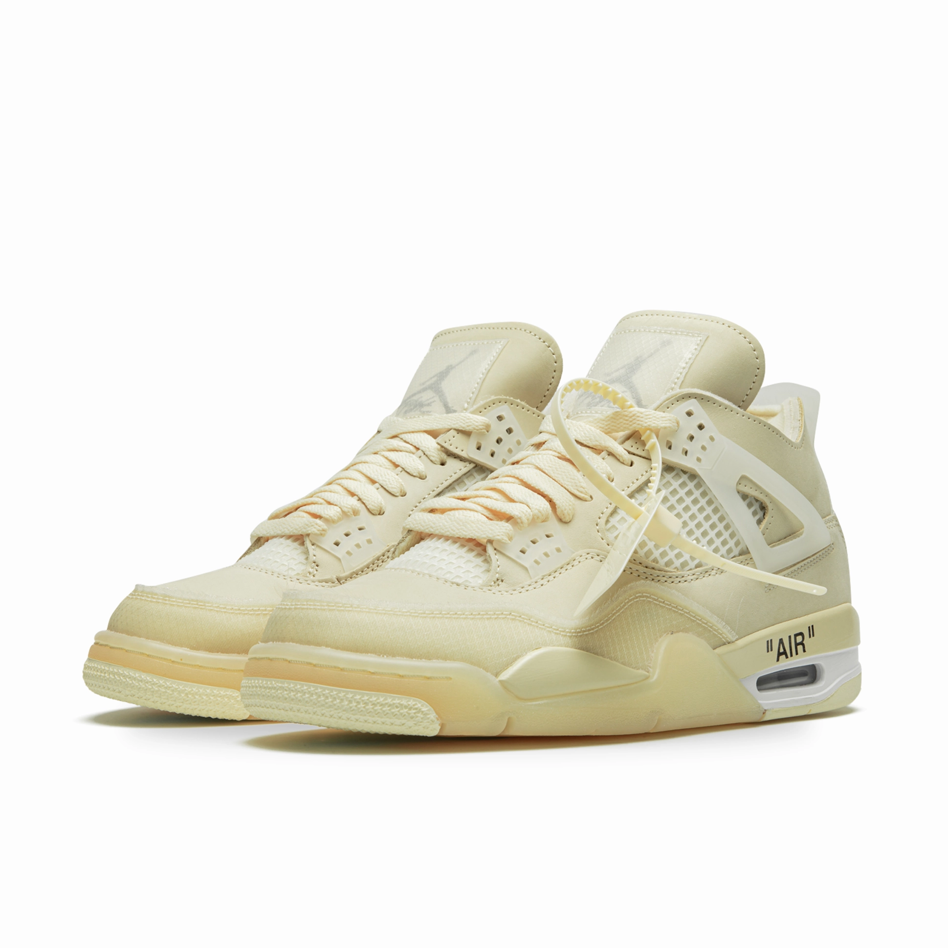 Jordan Retro 4 Off-White Sail (Women's) Air Jordan Collectors Edition Shoes