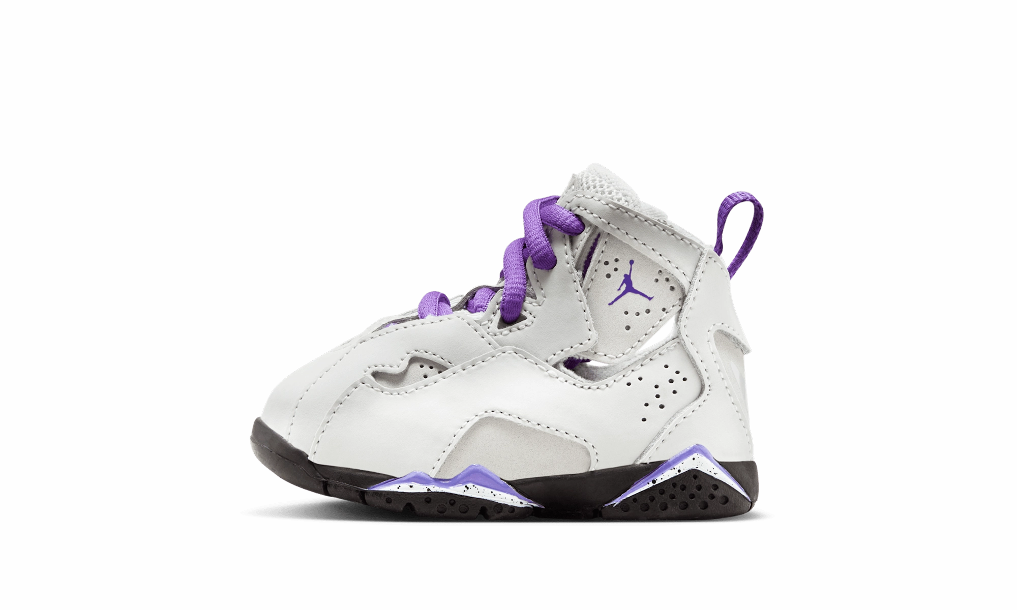 Jordan True Flight TD "Base Grey Purple Venom" Jordan Toddler shoes