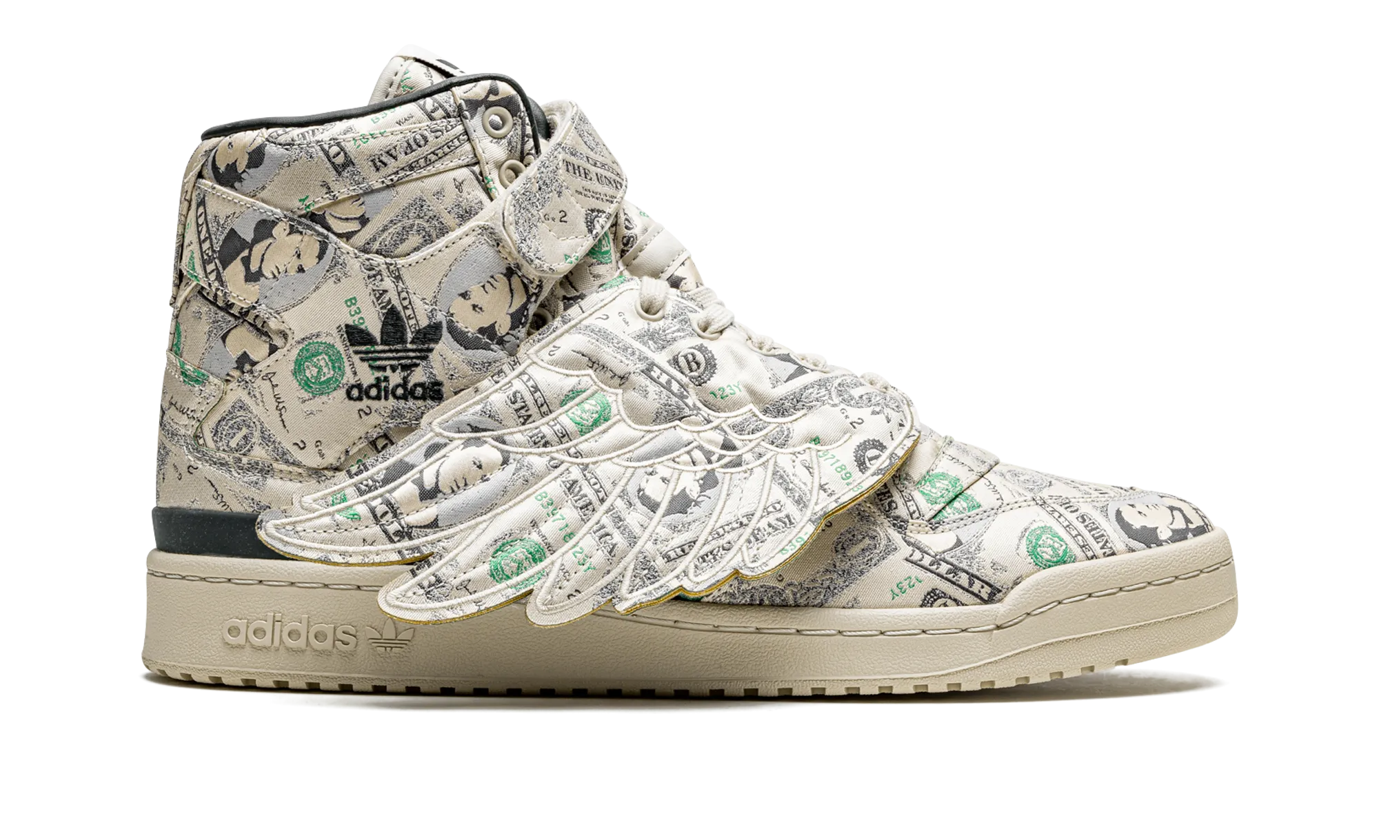 JS FORUM WINGS 1.0 MONEY "Money" adidas casual mens footwear