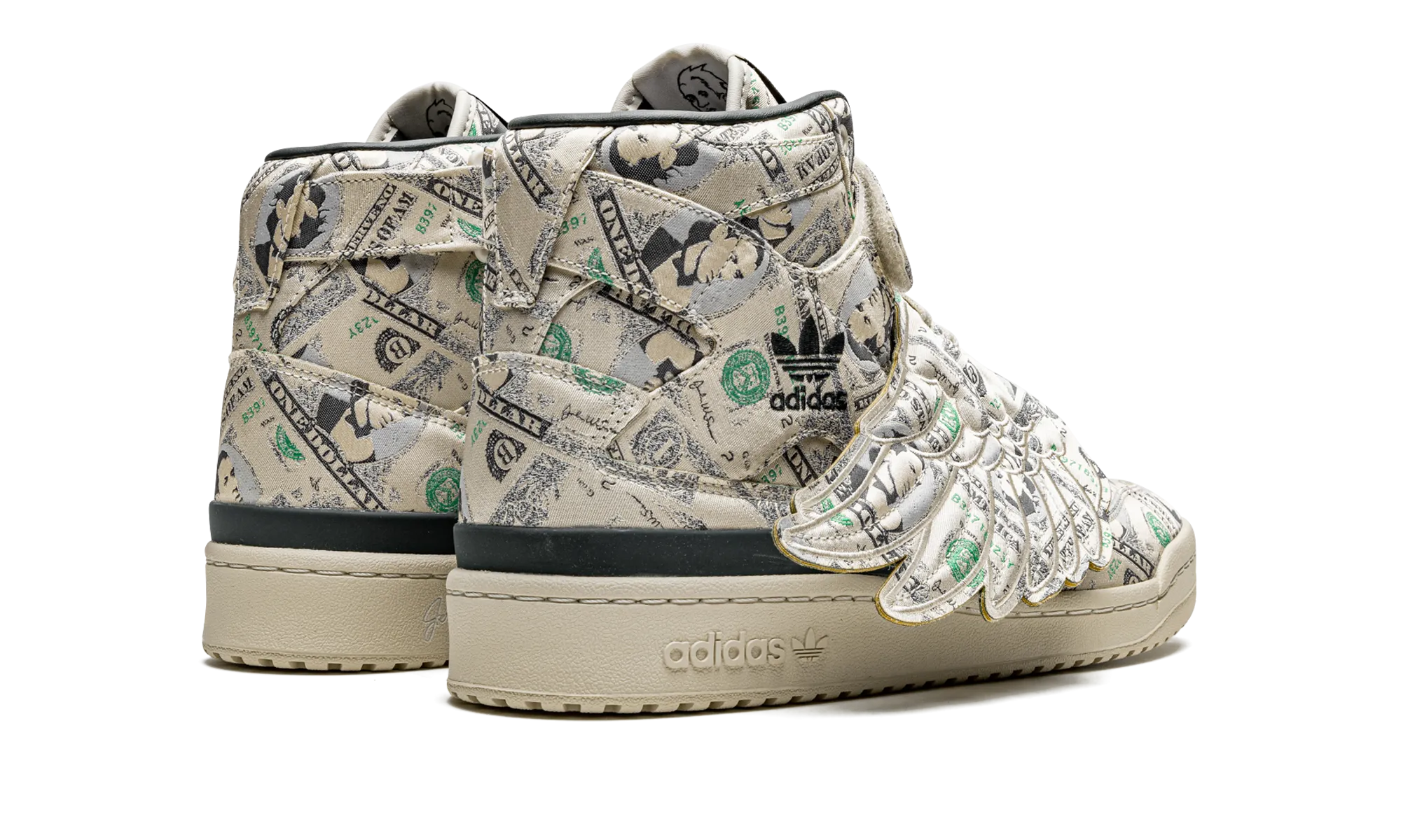JS FORUM WINGS 1.0 MONEY "Money" adidas casual mens footwear