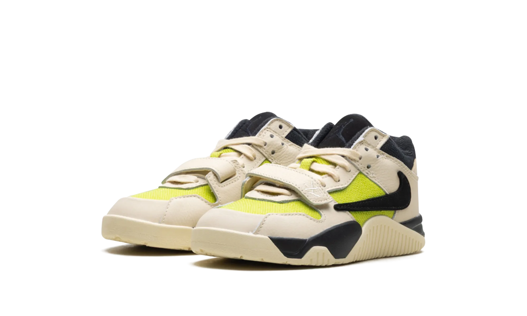 Jumpman Jack TR PS "Travis Scott Bright Cactus" jordan preschool kids shoes