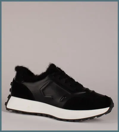 KATE APPLEBY DABIN BLACK FUR Kate women's footwear