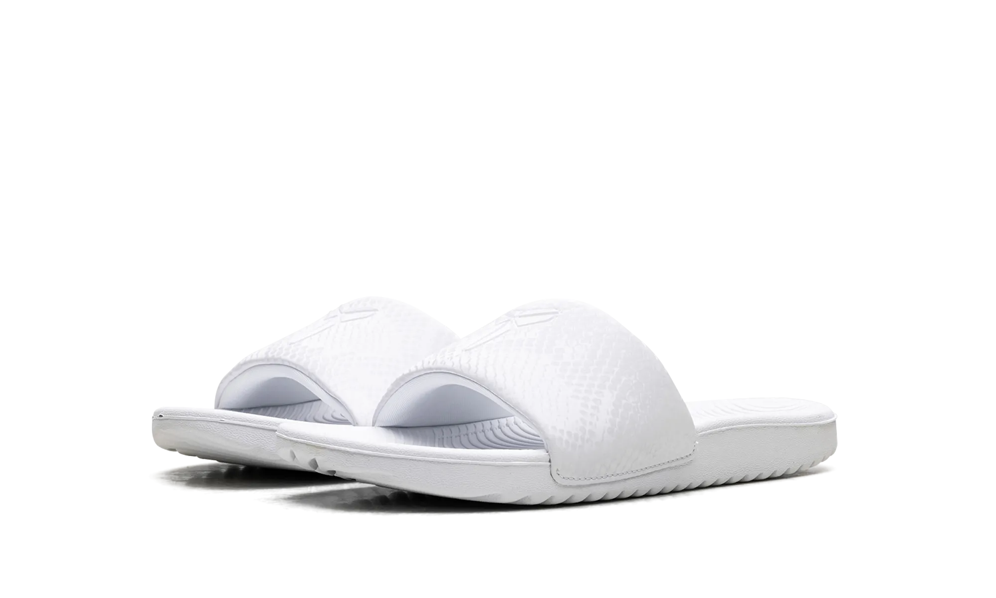Kawa Slide GS "Kobe Bryant - Triple White" nike school-ready sneakers