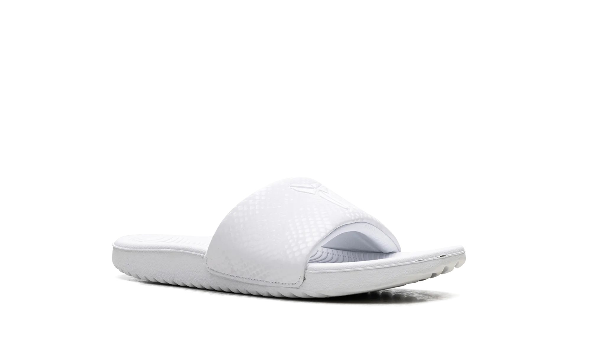 Kawa Slide GS "Kobe Bryant - Triple White" nike school-ready sneakers