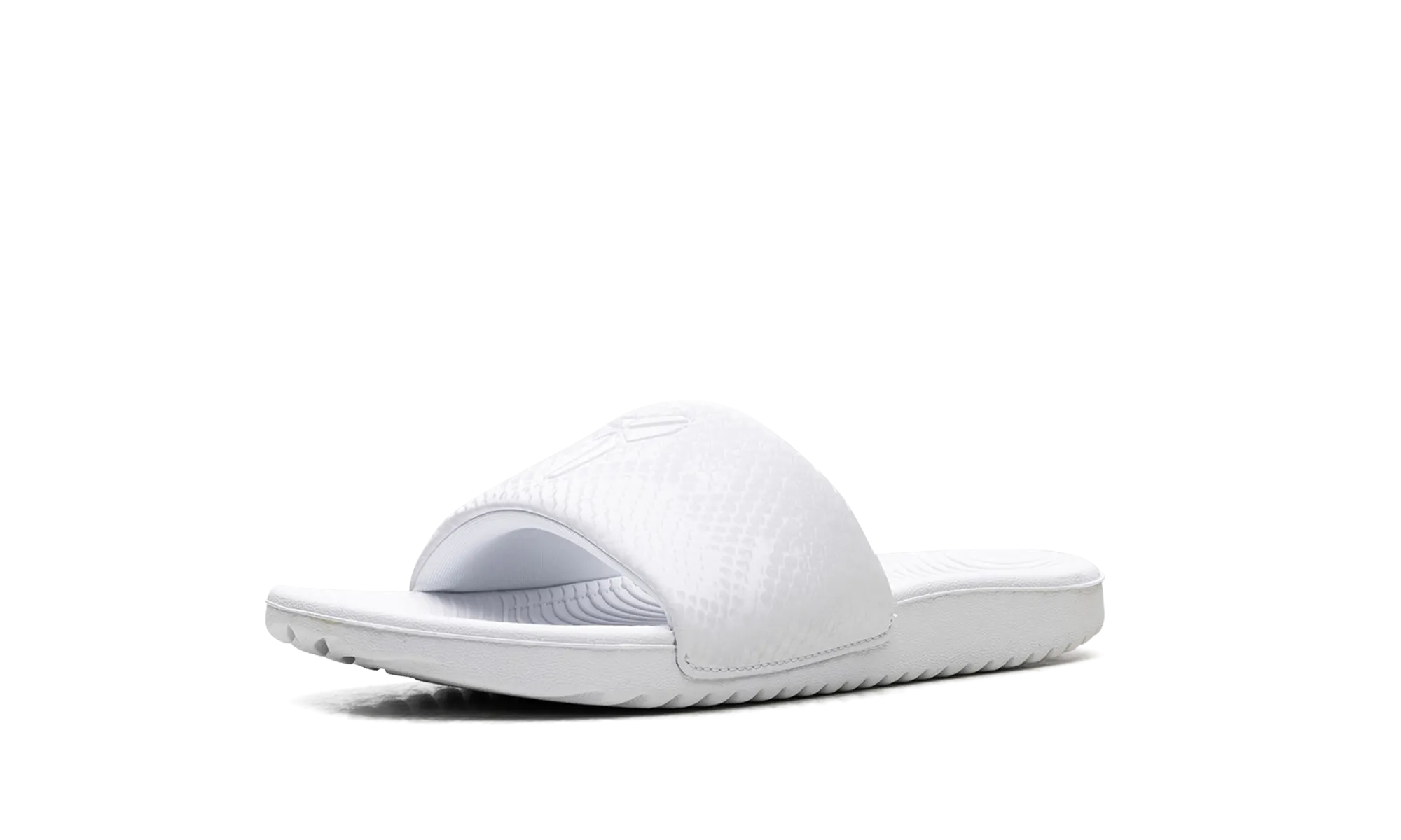 Kawa Slide GS "Kobe Bryant - Triple White" nike school-ready sneakers