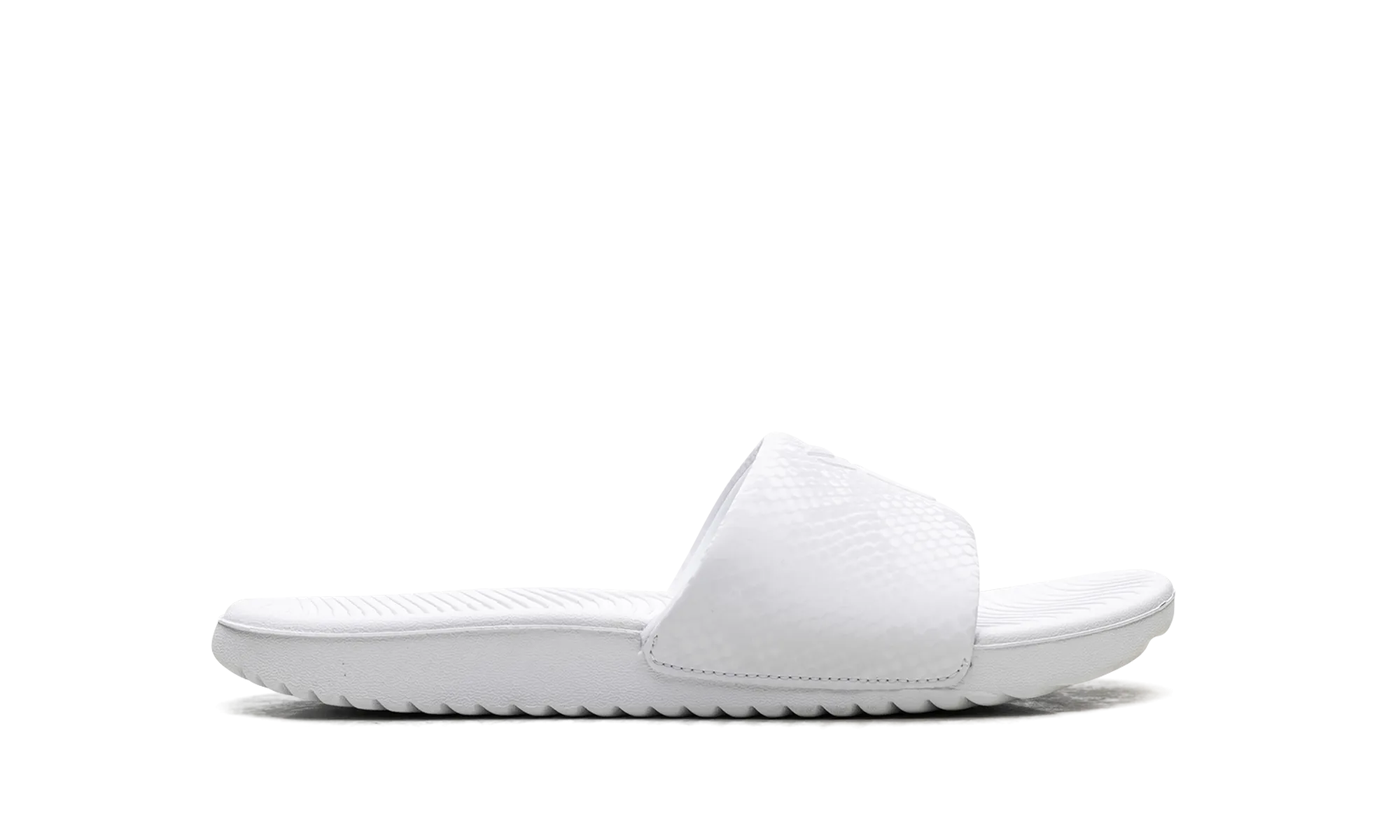 Kawa Slide GS "Kobe Bryant - Triple White" nike school-ready sneakers