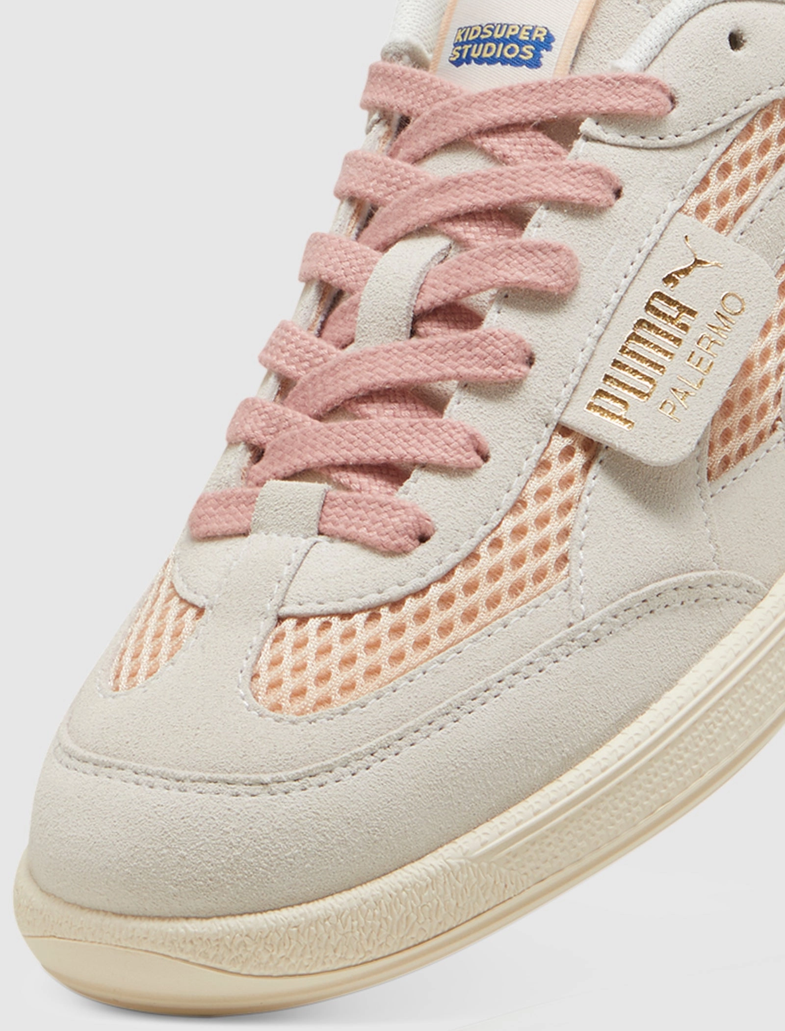 KID SUPER PALERMO "WHITE" Breathable Daily Trainers