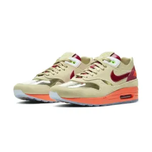 Kids Clot x Nike Air Max 1 PS Orange Blaze Deep Red Tan Nike Air Max style