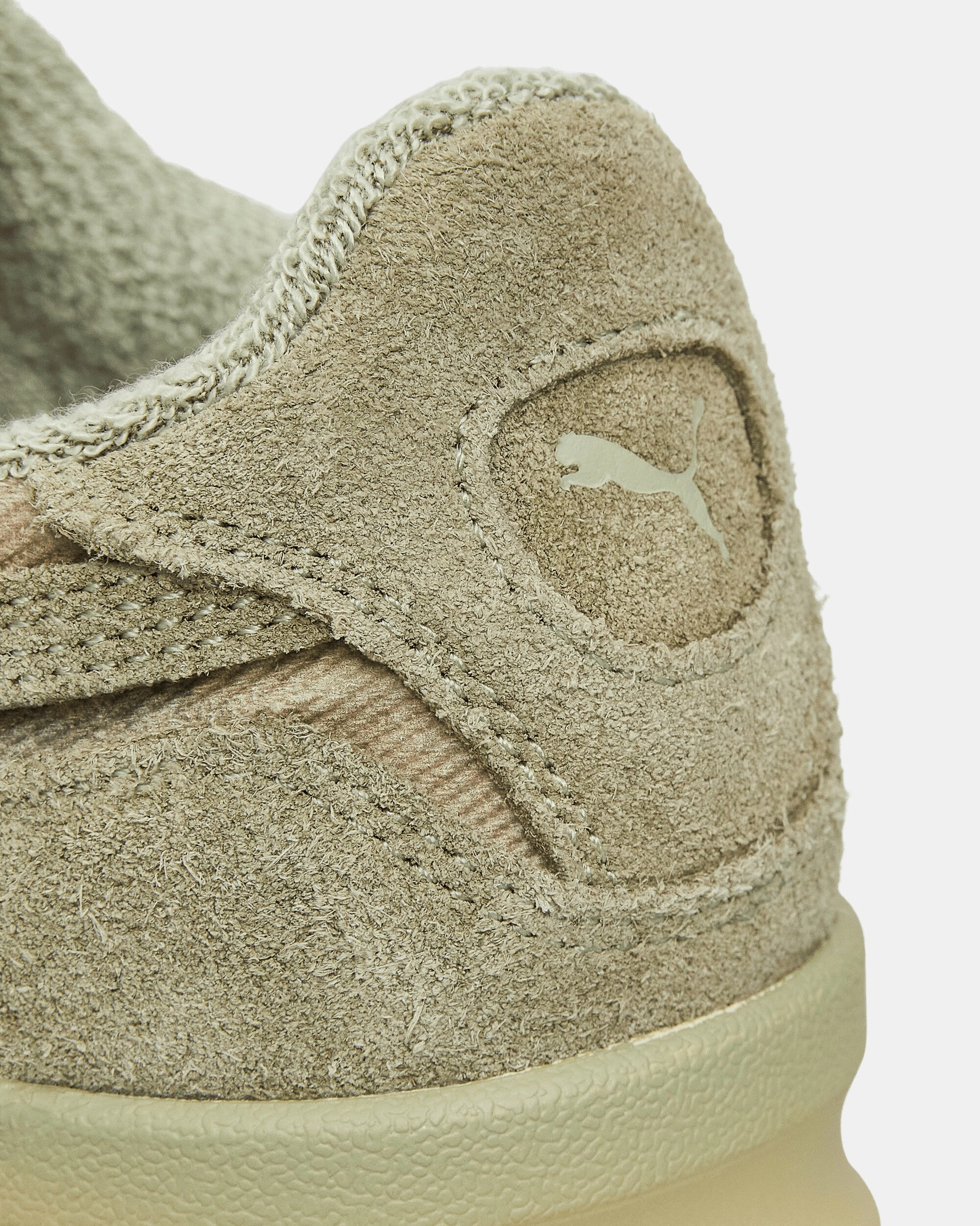 KidSuper Indoor Distressed Sneakers Khaki Modern Athletic Shoes