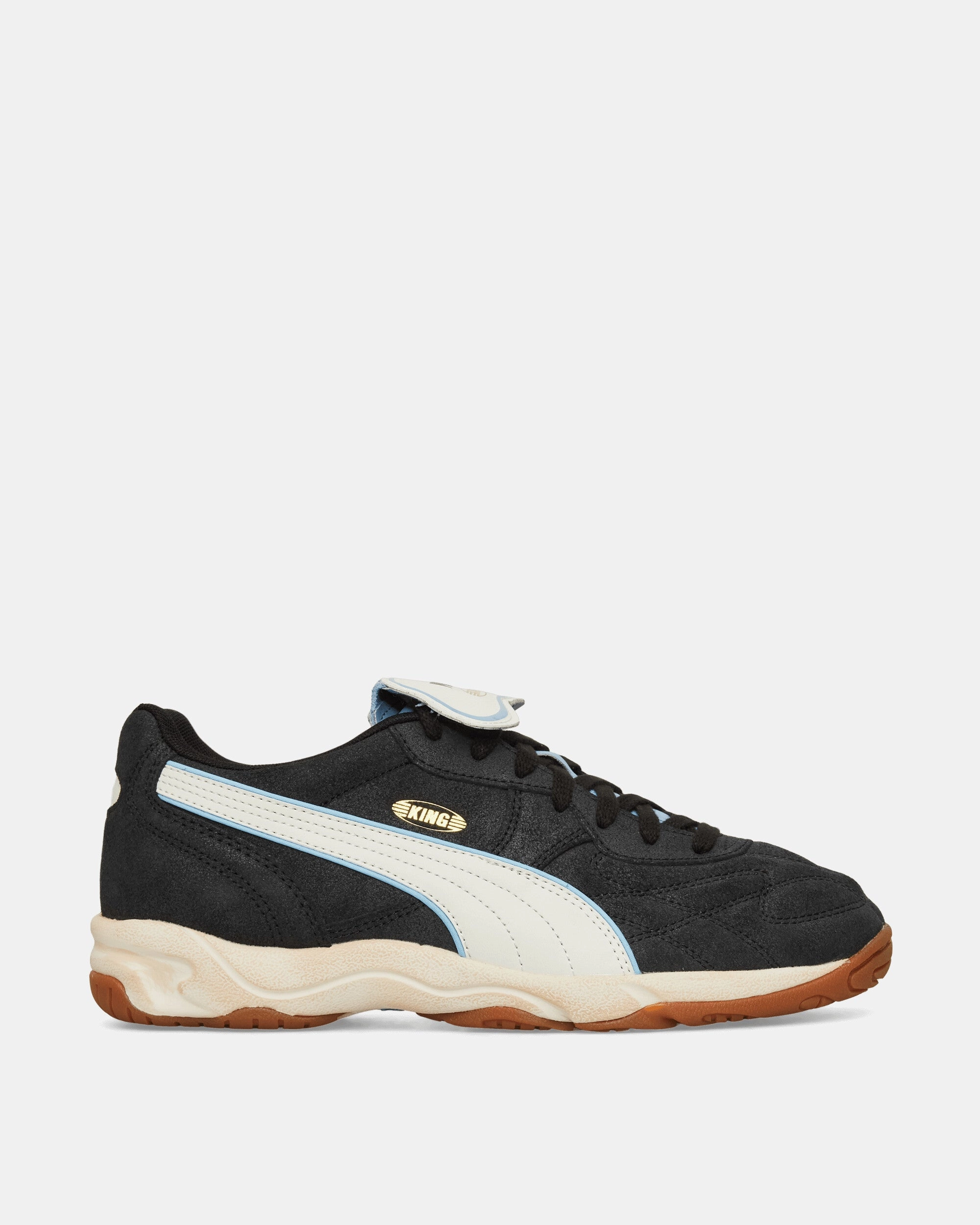 King Indoor Sneakers Black / Team Light Blue Puma shoe styles