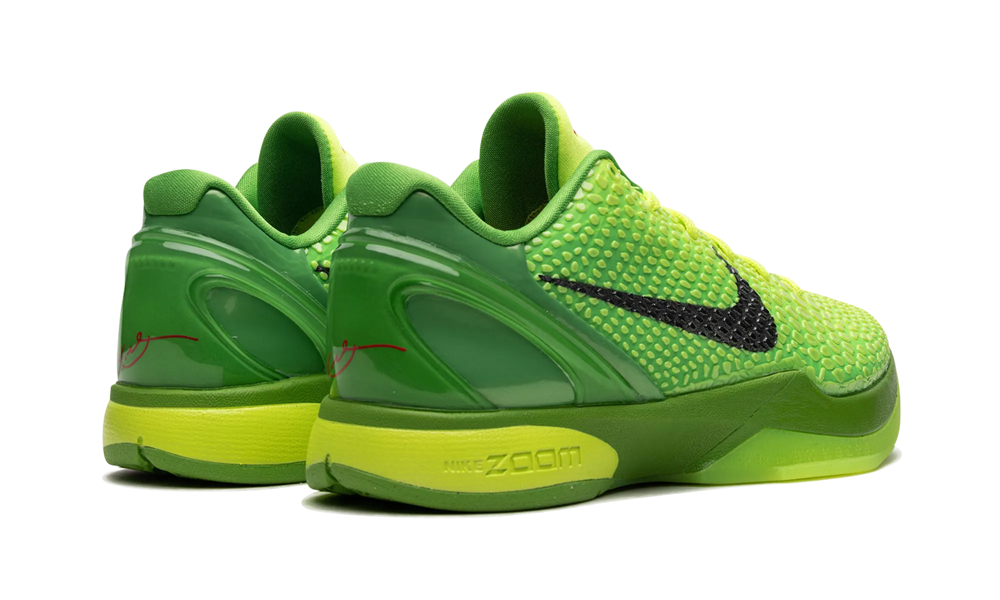 Kobe 6 Protro "Grinch" nike breathable mens trainers