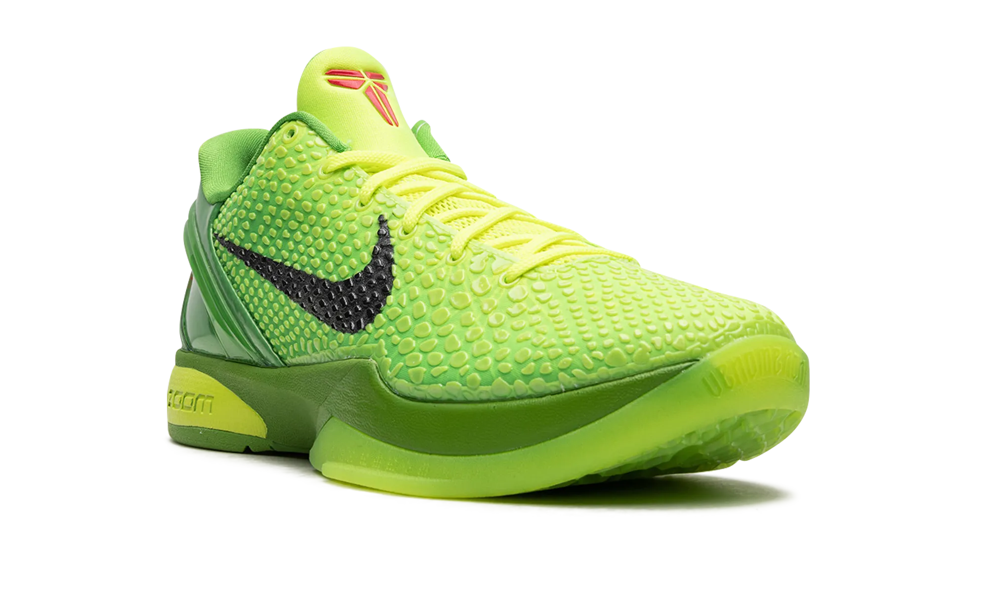 Kobe 6 Protro "Grinch" nike breathable mens trainers