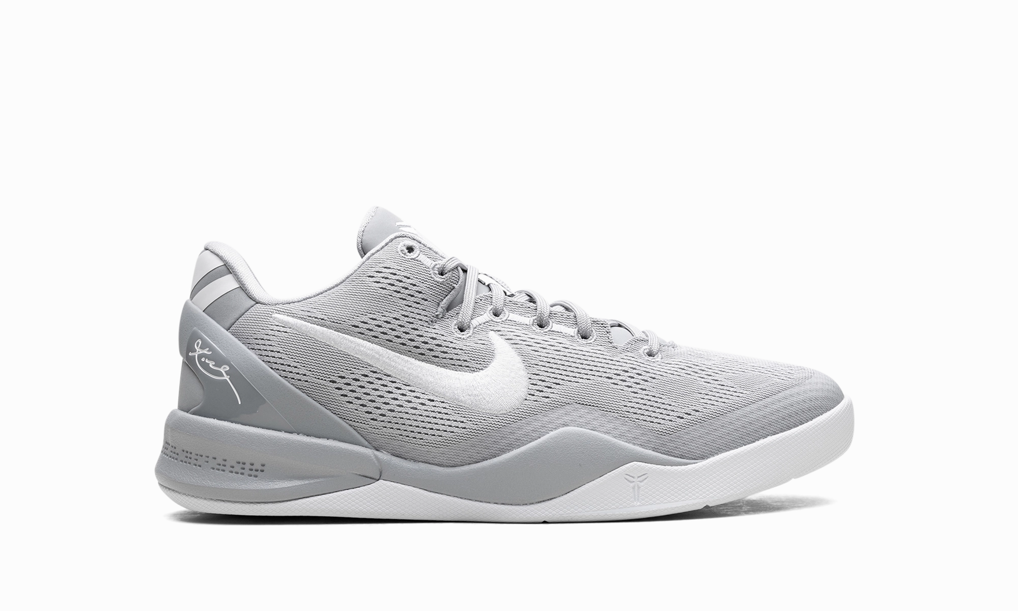 Kobe 8 Protro GS "Wolf Grey" nike performance basketball shoes