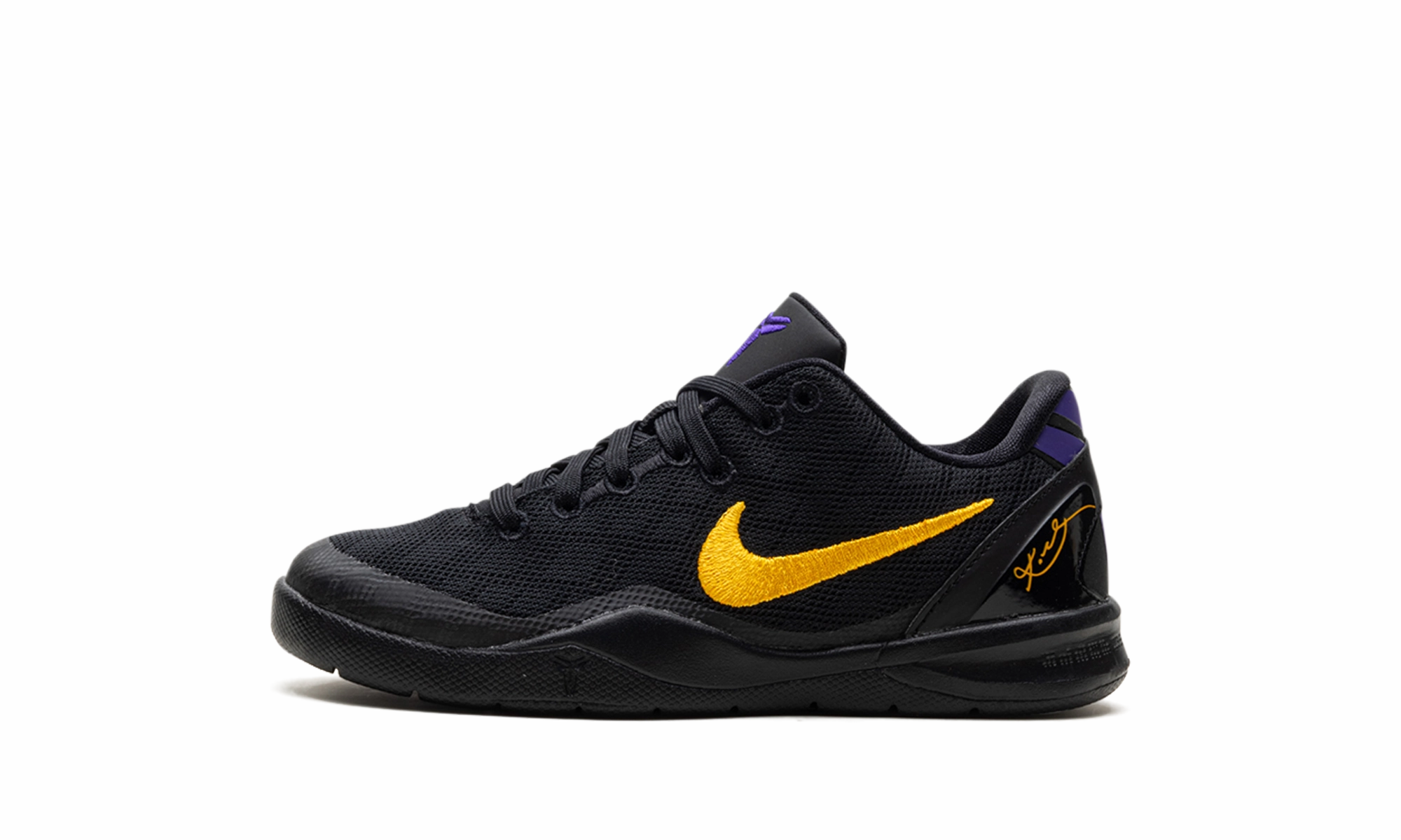 Kobe 8 Protro PS "Lakers Away" Nike Pre School shoes