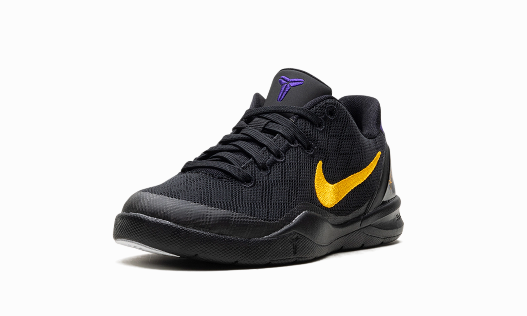 Kobe 8 Protro PS "Lakers Away" nike preschool slip-on sneakers