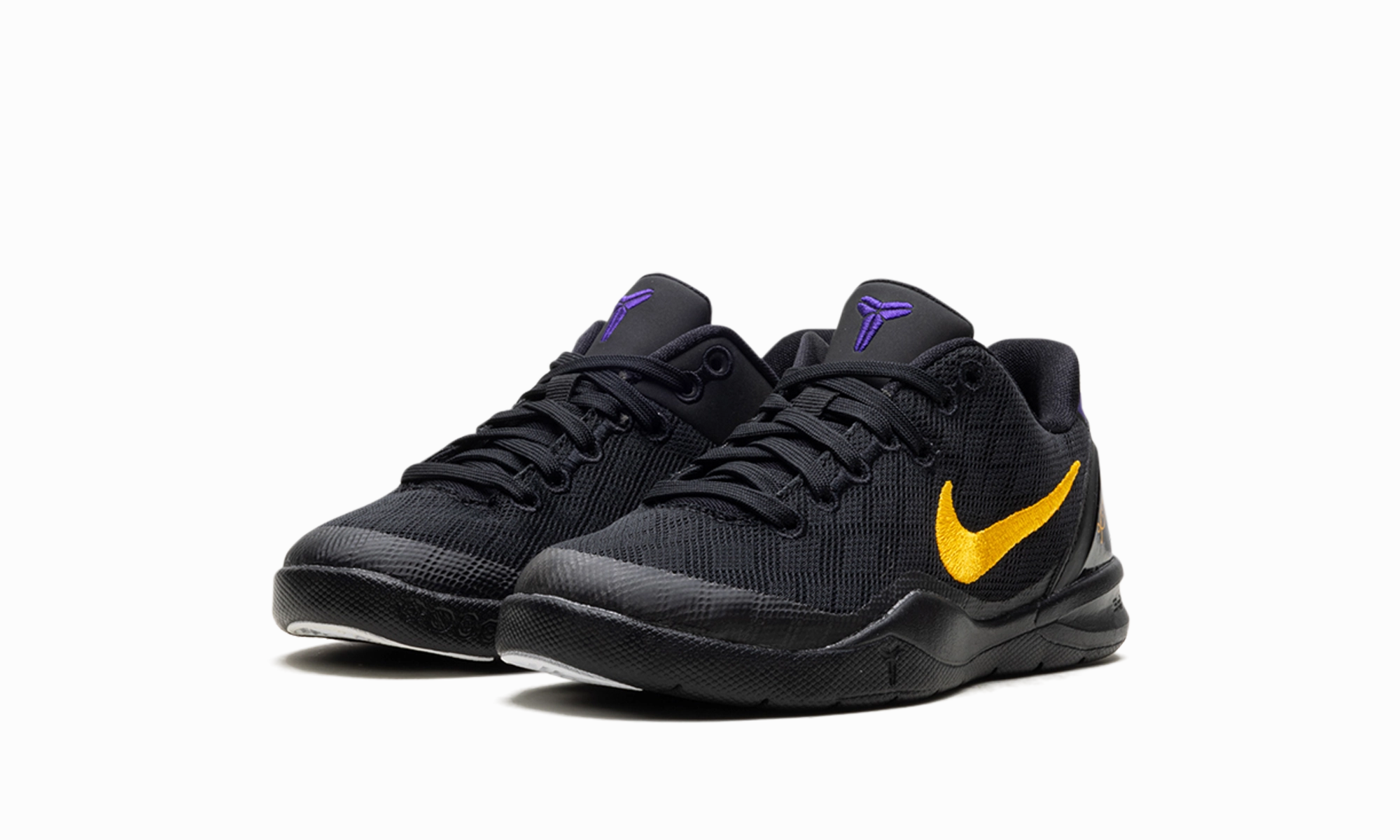 Kobe 8 Protro PS "Lakers Away" nike preschool slip-on sneakers
