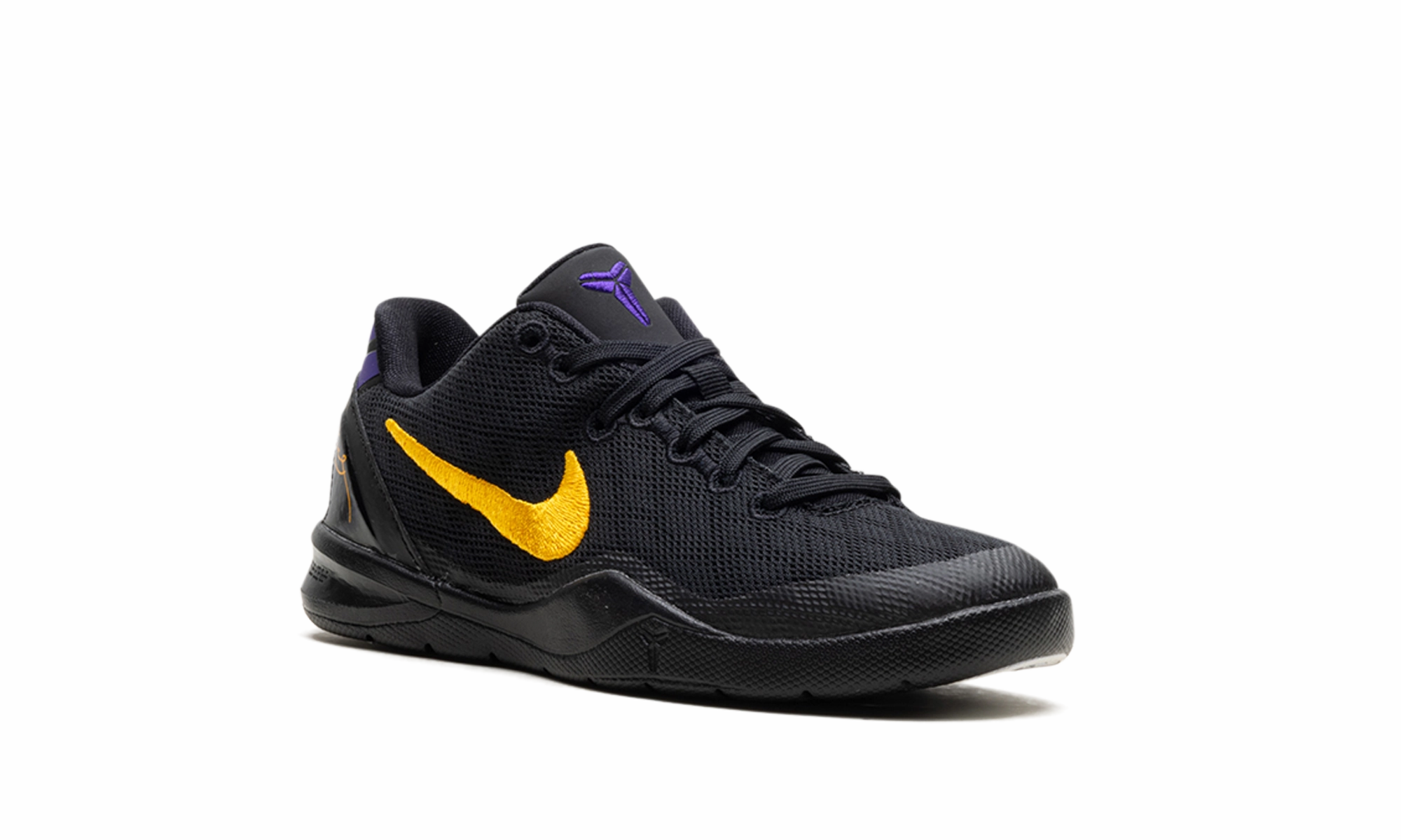 Kobe 8 Protro PS "Lakers Away" nike preschool slip-on sneakers