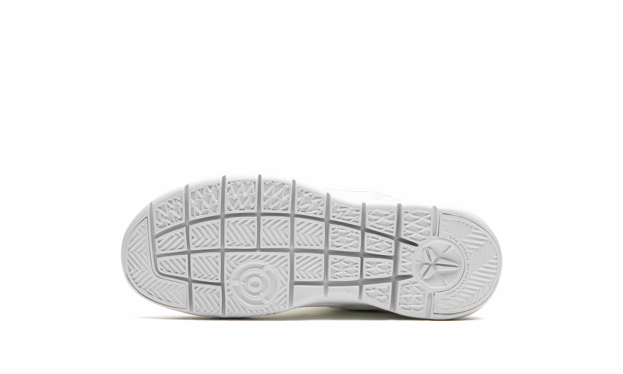 Kobe 8 Protro PS "Triple White" nike preschool slip-on sneakers
