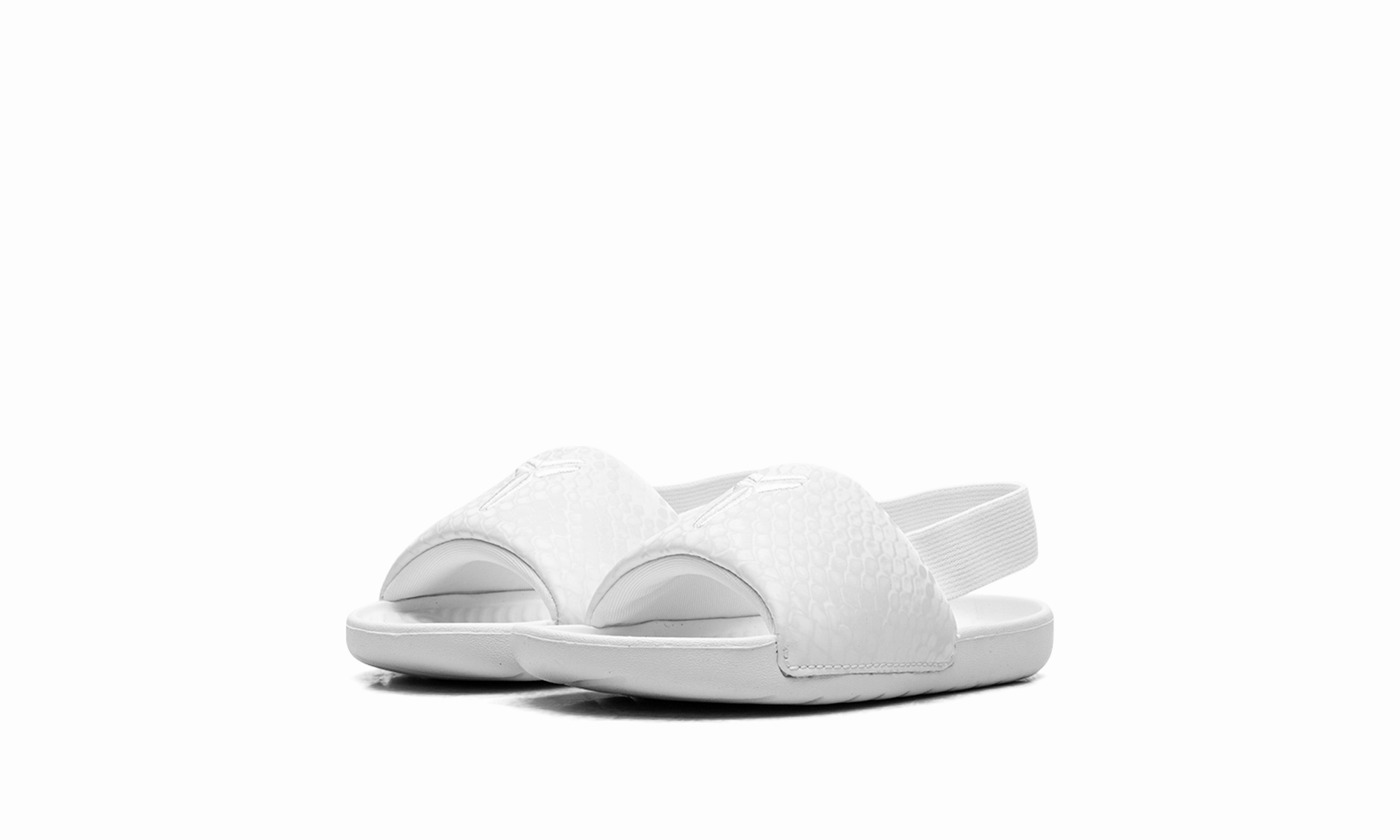 Kobe Kawa Slide TD "White" nike toddler soft shoes