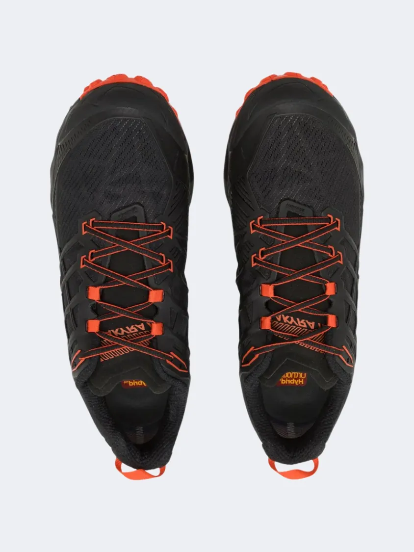 La Sportiva Akyra Ii Gtx Men Hiking Shoes Carbon/Cherry Mens Urban Style Comfort Shoes