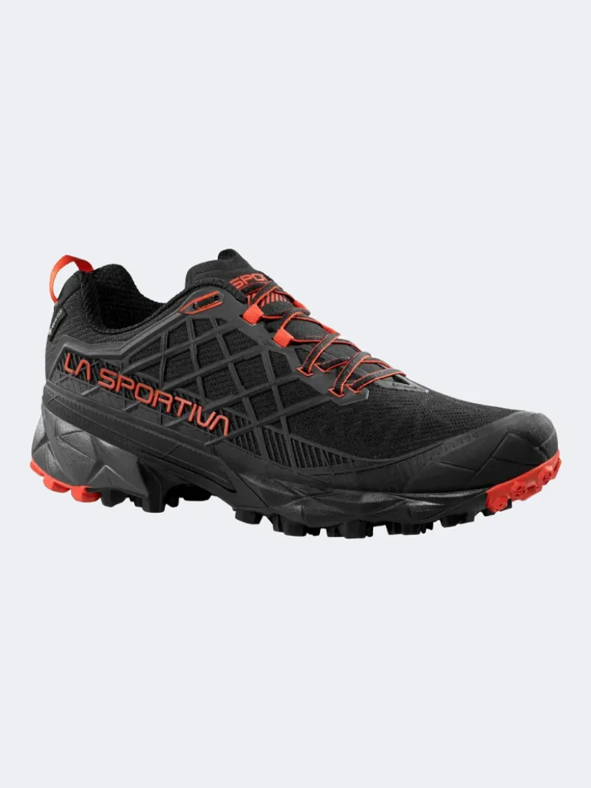 La Sportiva Akyra Ii Gtx Men Hiking Shoes Carbon/Cherry Essential mens casual shoes for comfort