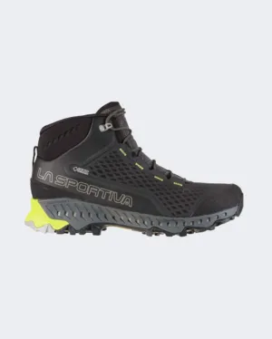 La Sportiva Stream Gtx Men Hiking Boots Black/Green Mens shoes for everyday urban style