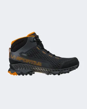 La Sportiva Stream Gtx Men Hiking Boots Black/Orange Mens shoes for everyday urban style