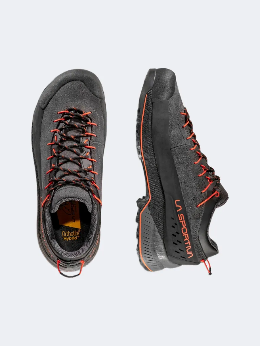 La Sportiva Tx4 Evo Gtx Men Hiking Shoes Carbon/Cherry Tomato Mens Urban Style Comfort Shoes