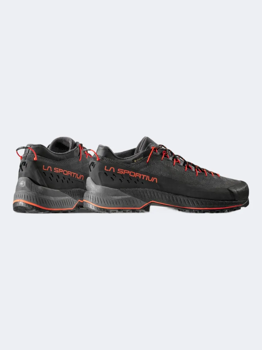 La Sportiva Tx4 Evo Gtx Men Hiking Shoes Carbon/Cherry Tomato Mens Urban Style Comfort Shoes