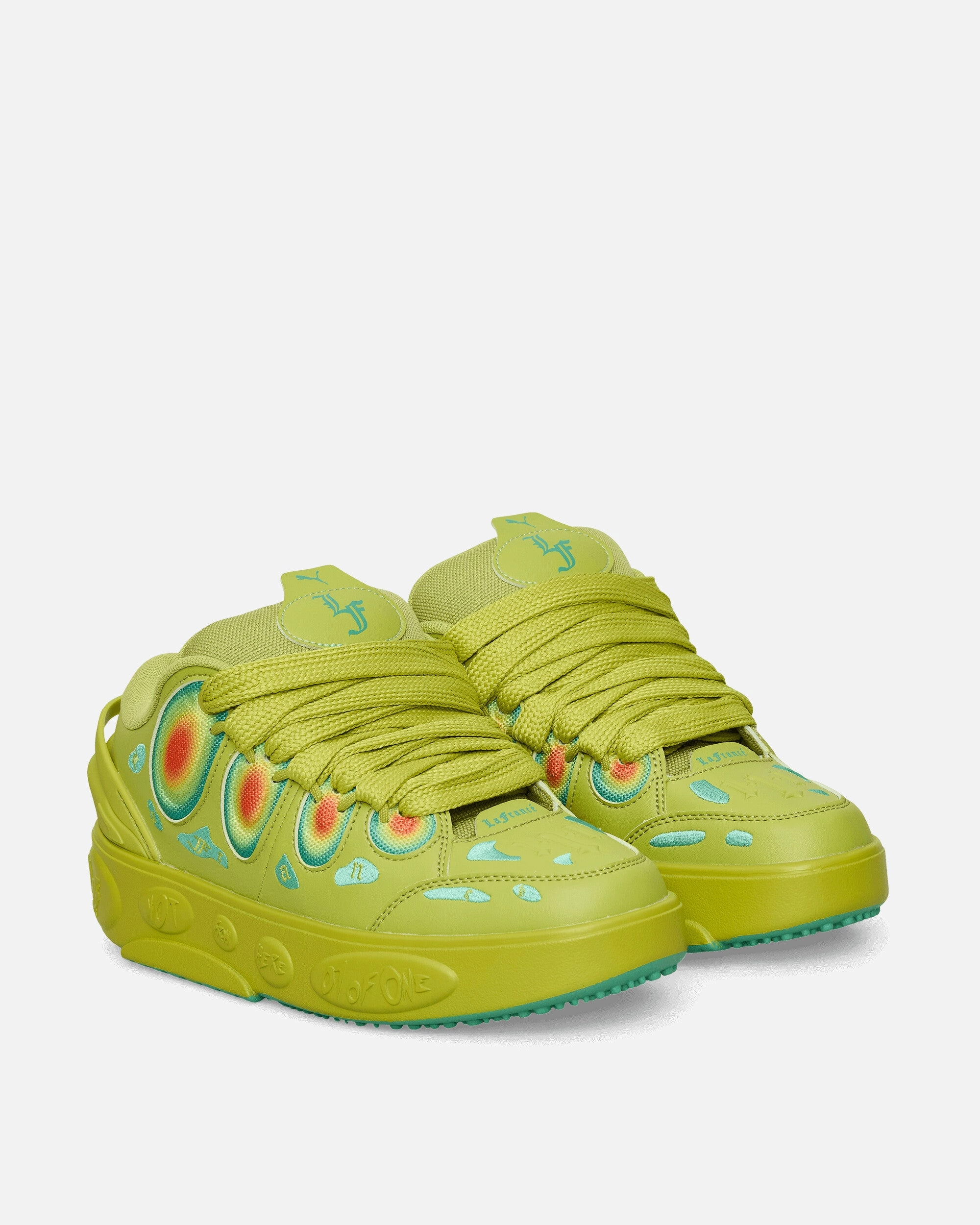LaMelo Ball LaFranc Heatmap Sneakers Sea Kelp / Jade Frost Modern Athletic Shoes