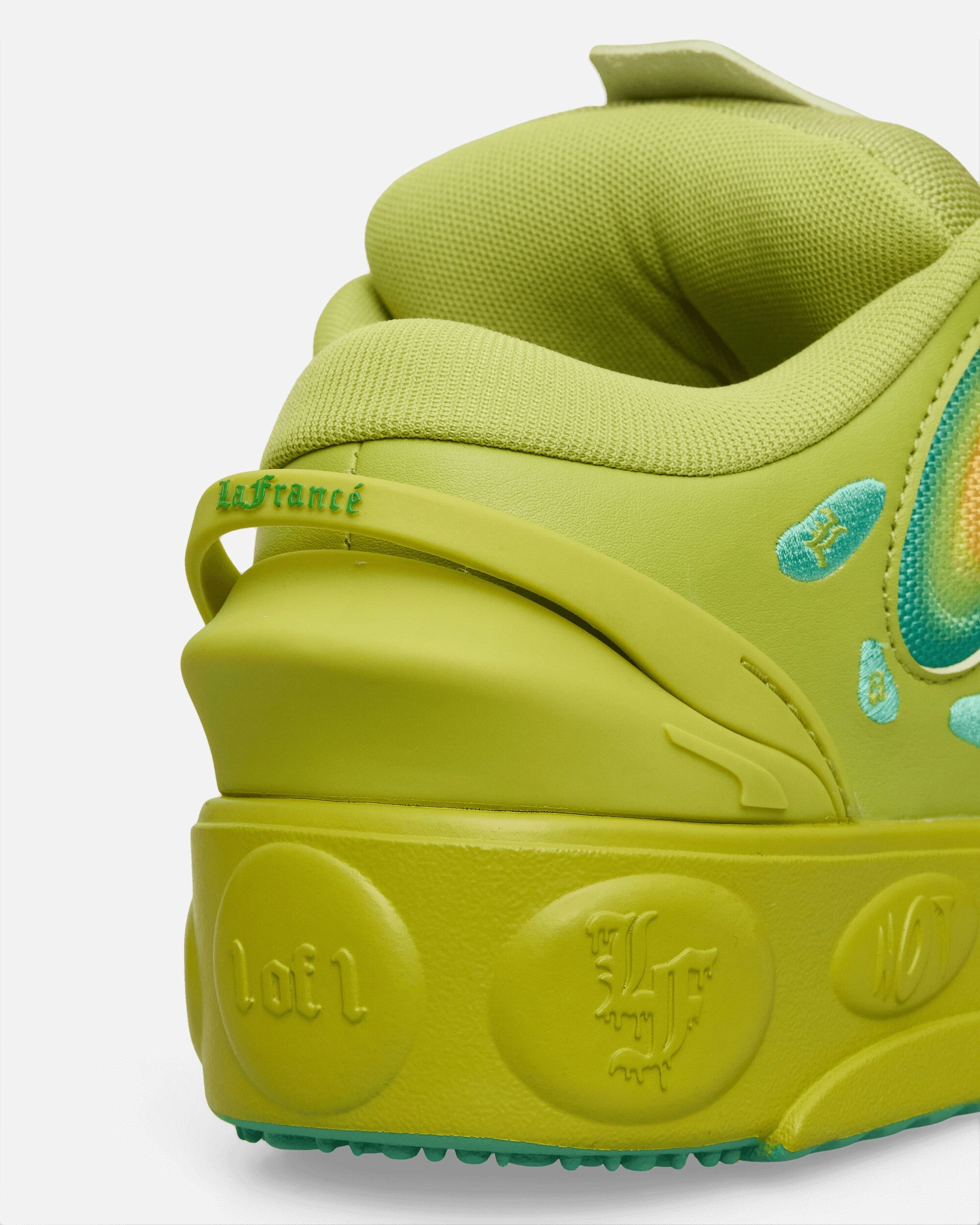 LaMelo Ball LaFranc Heatmap Sneakers Sea Kelp / Jade Frost Modern Athletic Shoes