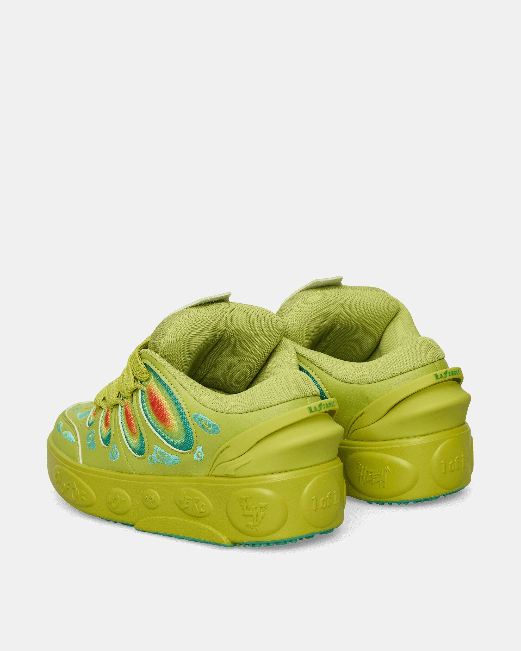 LaMelo Ball LaFranc Heatmap Sneakers Sea Kelp / Jade Frost Modern Athletic Shoes