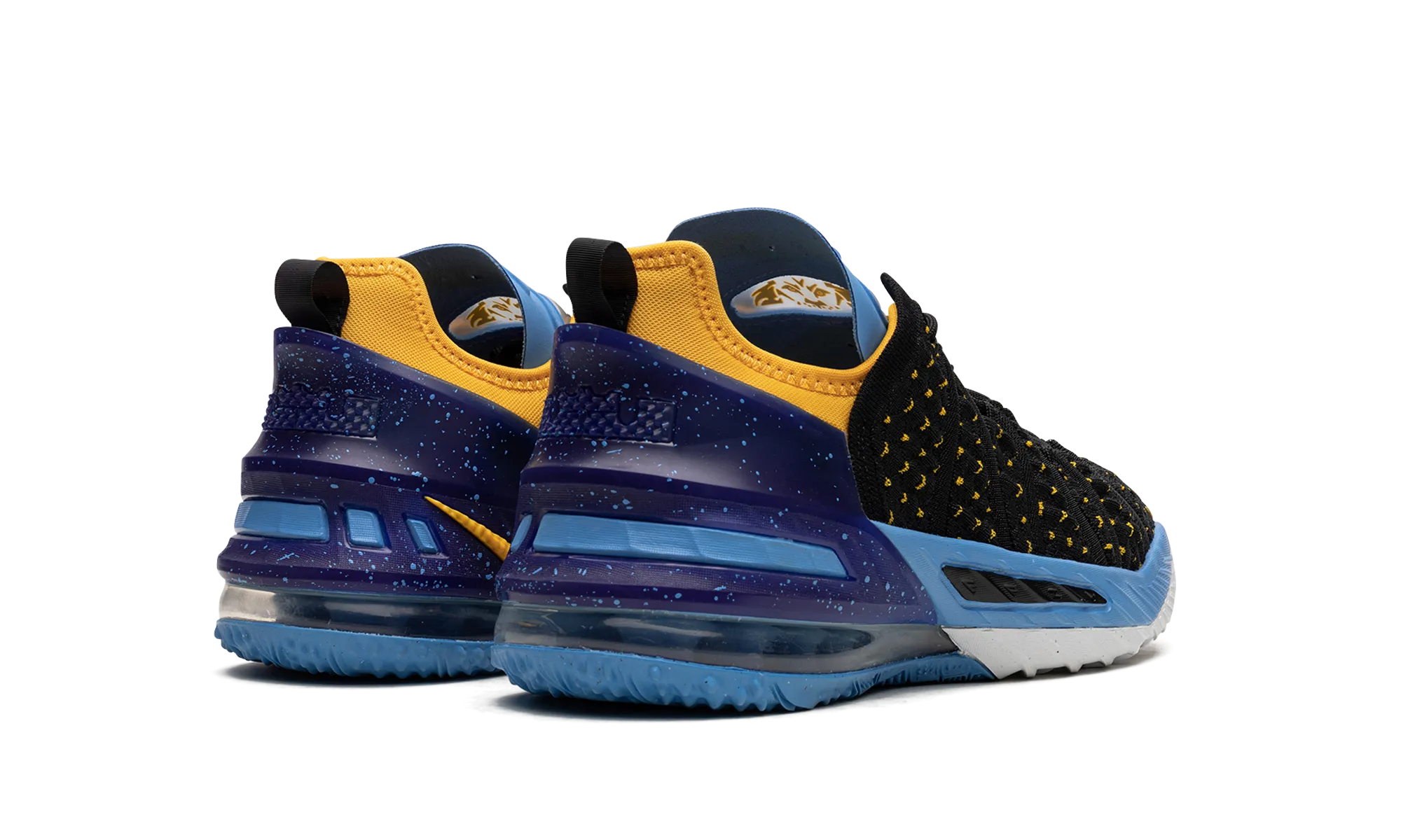 LeBron 18 GS "Minneapolis Lakers" nike school-ready sneakers