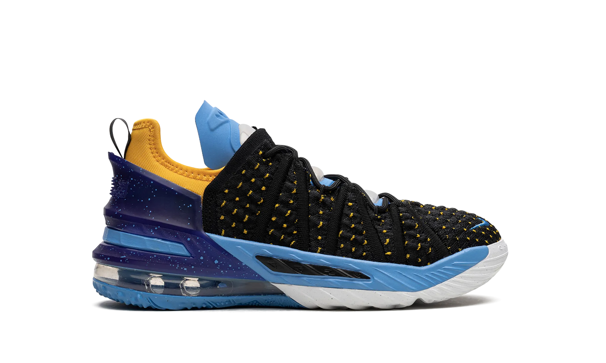 LeBron 18 GS "Minneapolis Lakers" nike school-ready sneakers