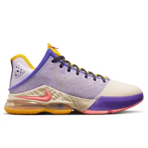 LeBron 19 Low - Lilac/Pink Gaze/DK Smoke Grey Nike signature design with comfort fit