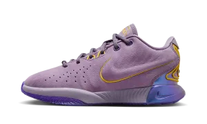 LeBron 21 GS "Purple Rain" Nike Grade School styles