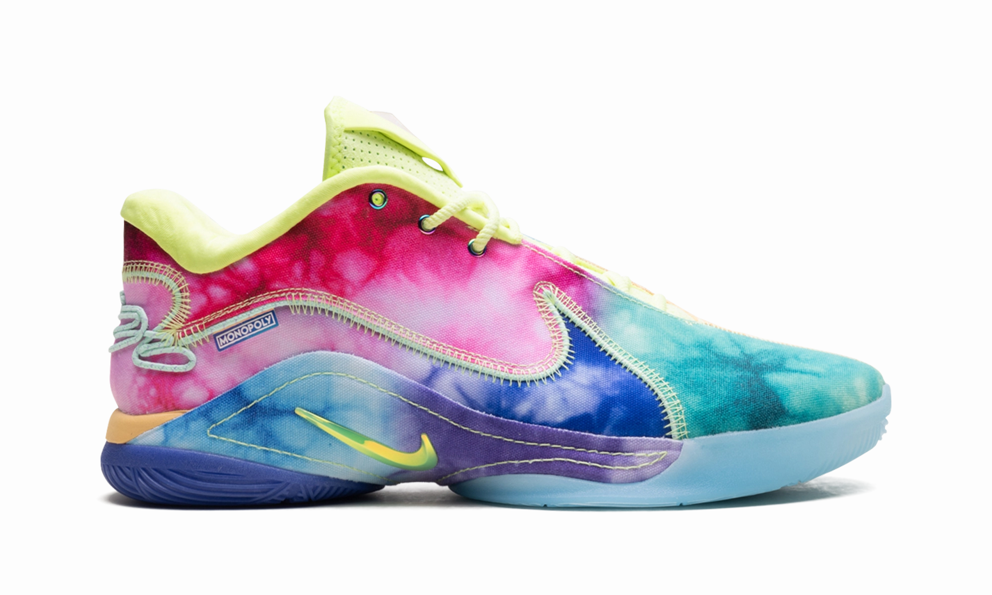LeBron 22 "What the Monopoly Tie-Dye (Translucent Outsole)" nike performance basketball shoes