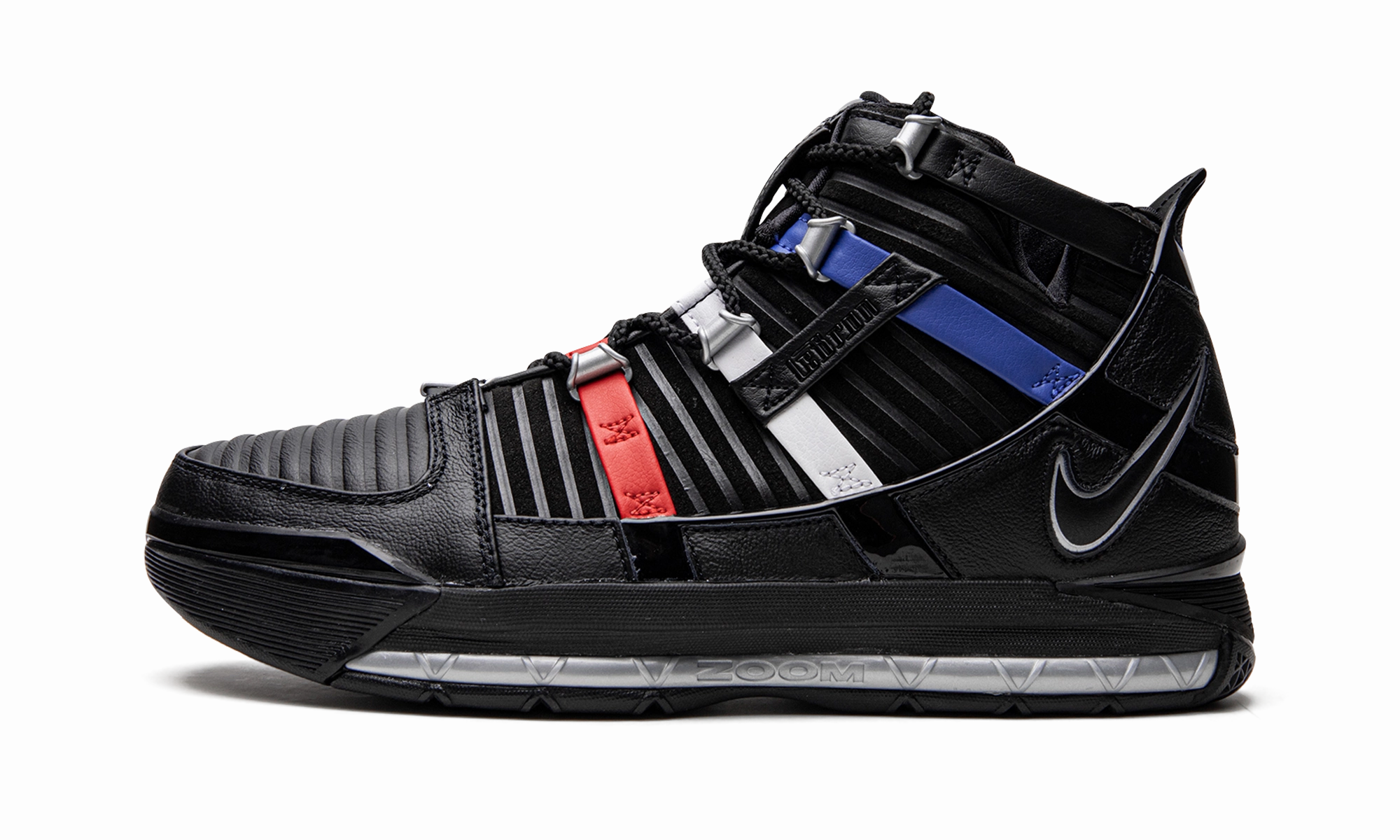Lebron 3 "The Shop - Black/Red" Nike Basketball sneakers
