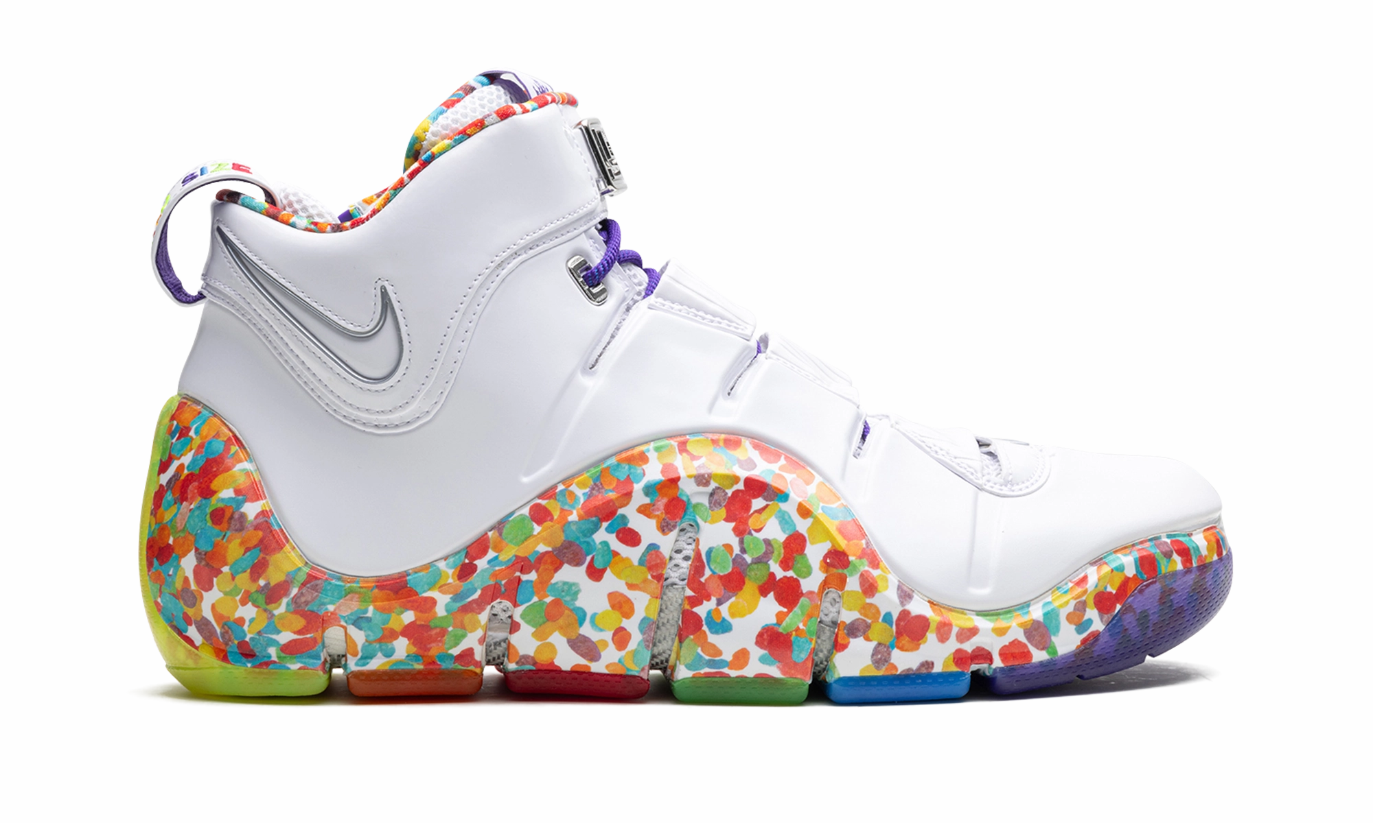 LeBron 4 "Fruity Pebbles" nike performance basketball shoes