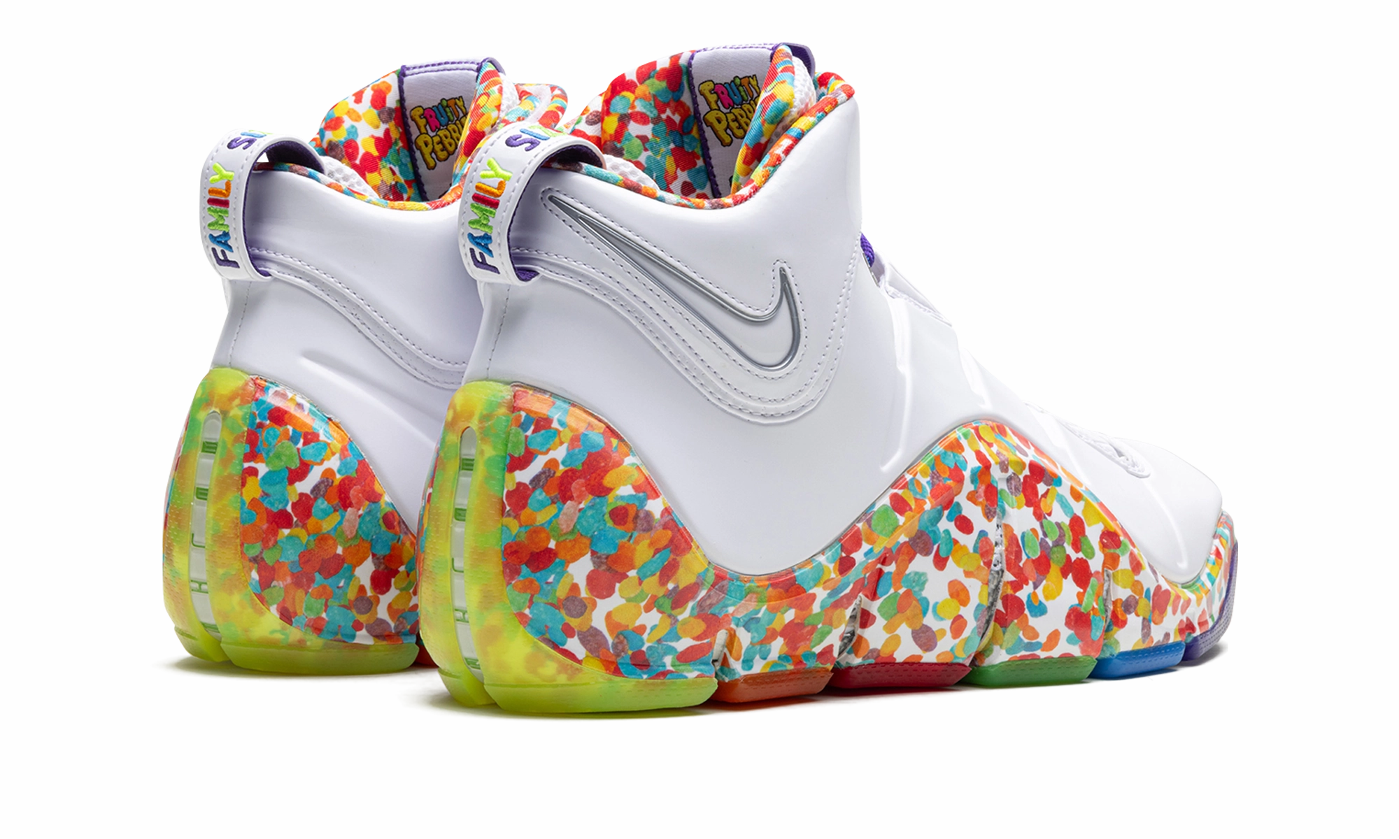 LeBron 4 "Fruity Pebbles" nike performance basketball shoes