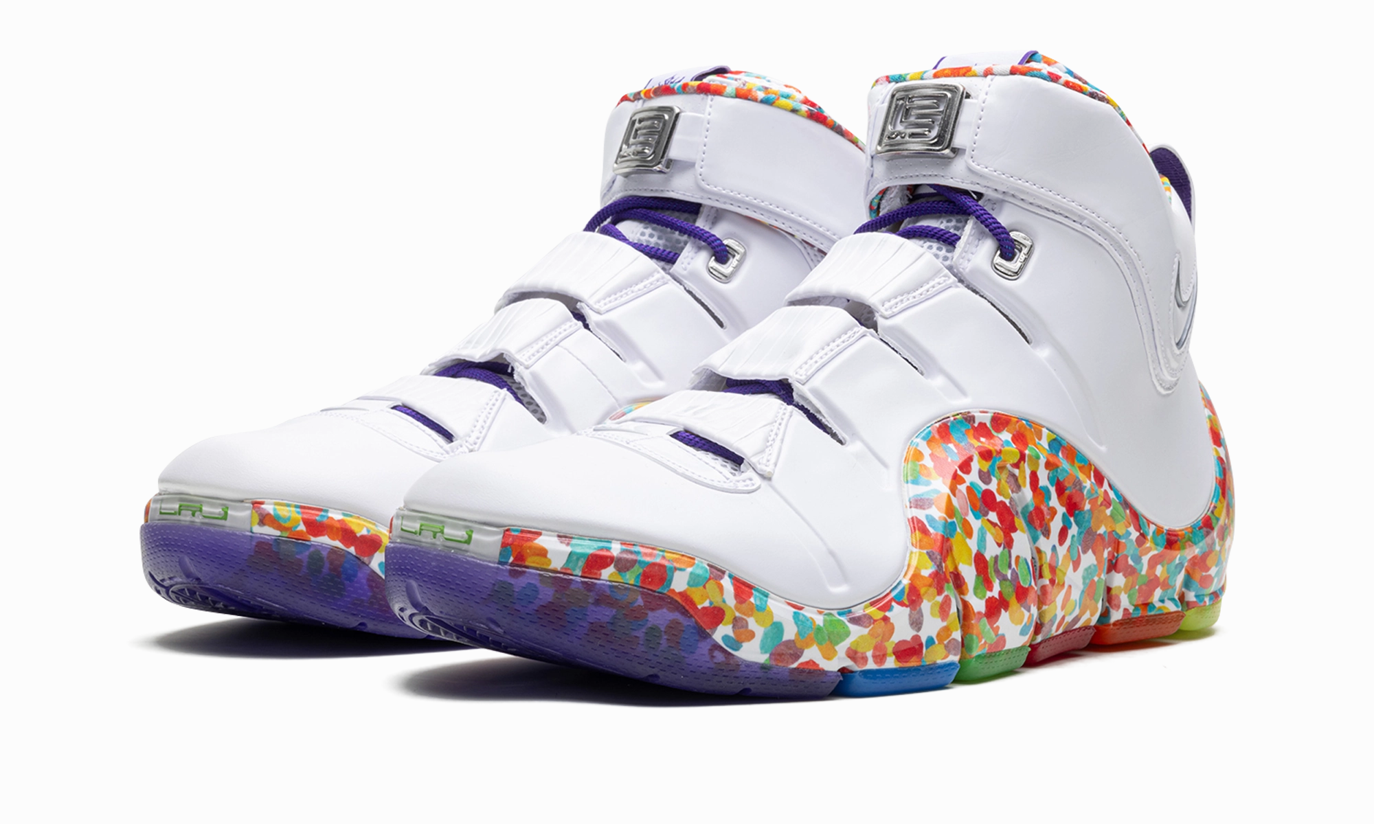 LeBron 4 "Fruity Pebbles" nike performance basketball shoes
