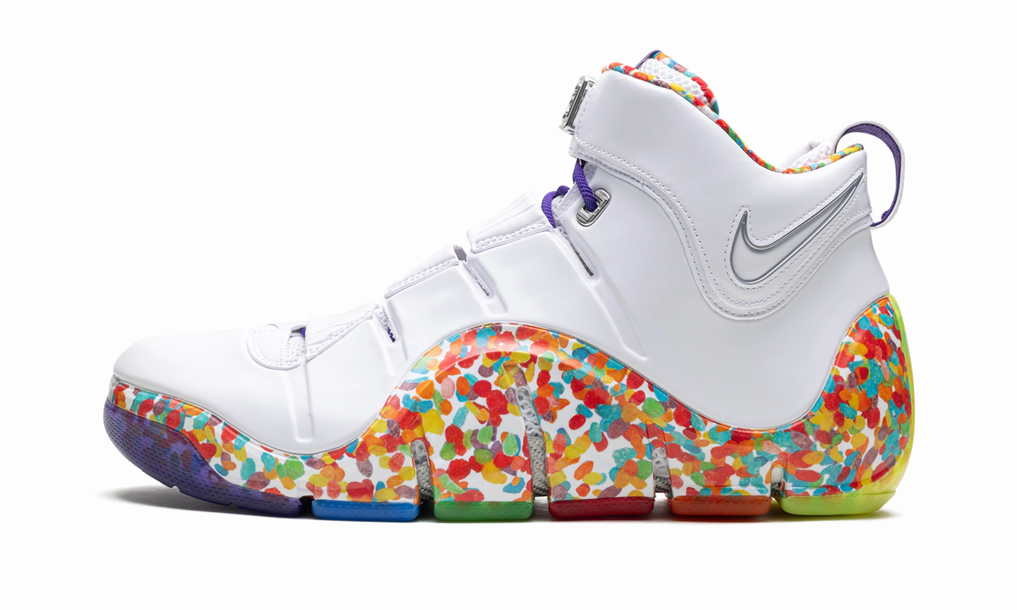 LeBron 4 "Fruity Pebbles" Nike Basketball sneakers