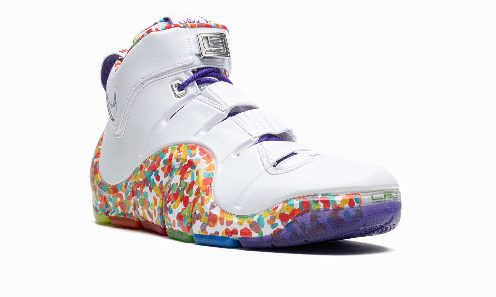 LeBron 4 "Fruity Pebbles" nike performance basketball shoes