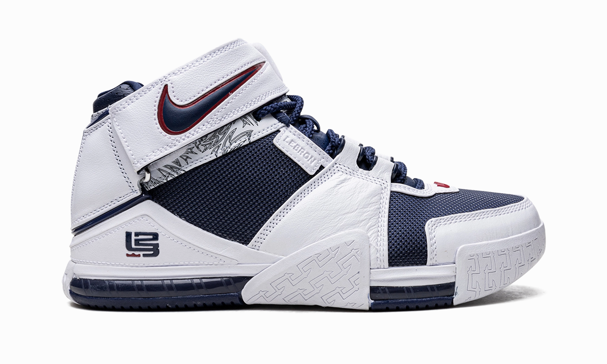 LeBron Zoom 2 "USA" nike performance basketball shoes