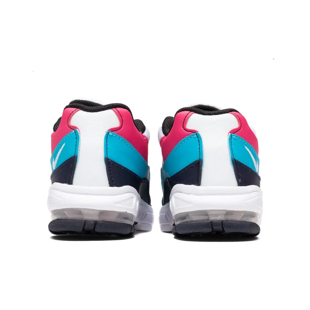 Little Max '95 - Blackend Blue/White Nike Foam Comfort Trainers